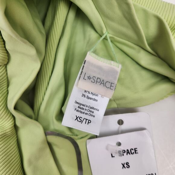 L*Space Pratt Ribbed Bikini Bottom in Mojito Green Size XS NWT - Picture 4 of 5